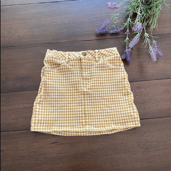 Kendall & Kylie Checkered Skirt - Size XSmall - Picture 1 of 4